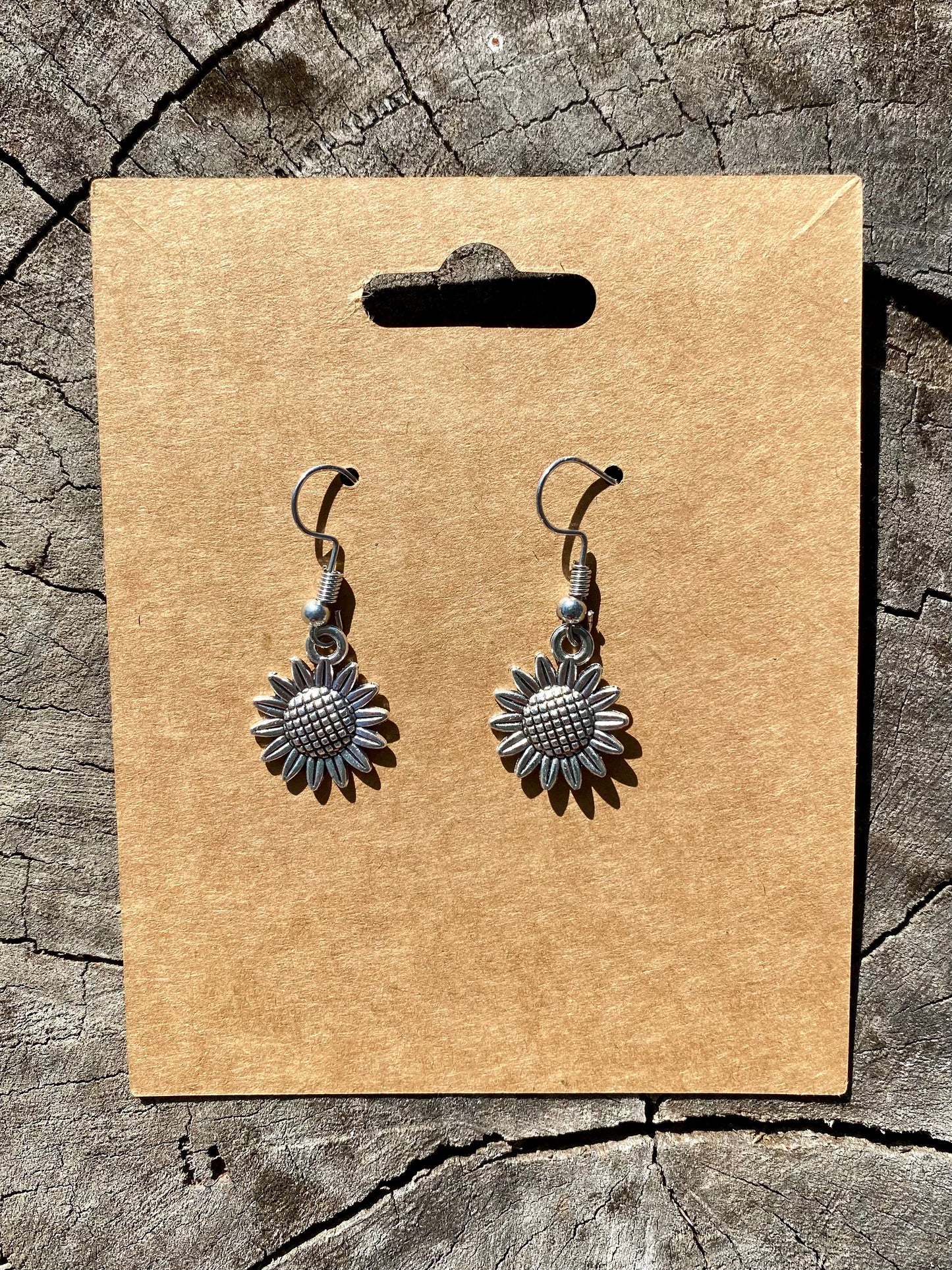Sunflower Earrings ( Dangle)