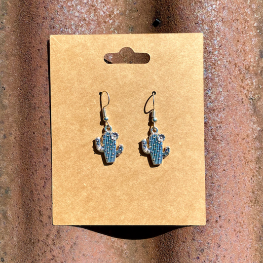 Cactus Earrings ( Dangle)