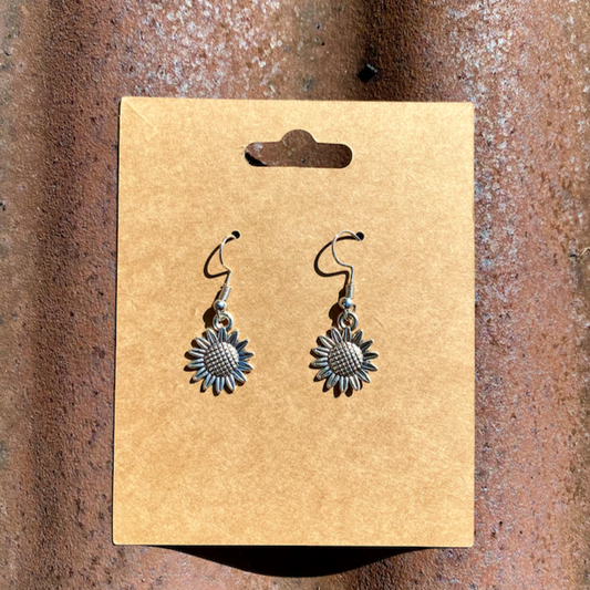 Sunflower Earrings ( Dangle)