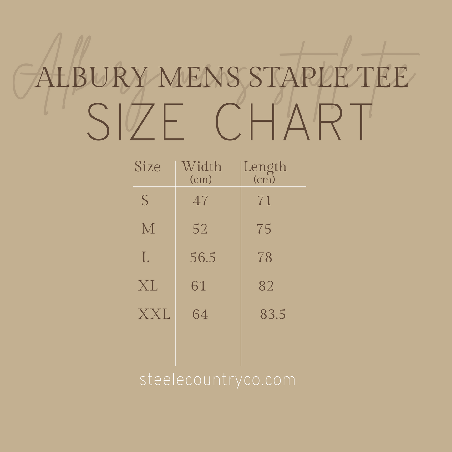 Mens Albury Staple Tee